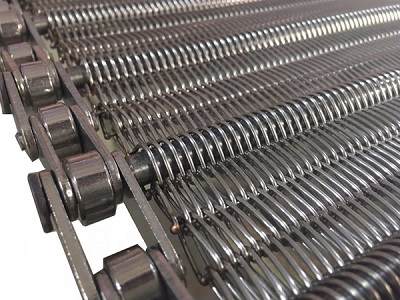Cintas transportadoras tejidas en espiral equilibradas Cintas transportadoras tejidas en espiral equilibradas